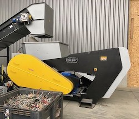 Forrec Enkelassige Shredder Type AE-1200